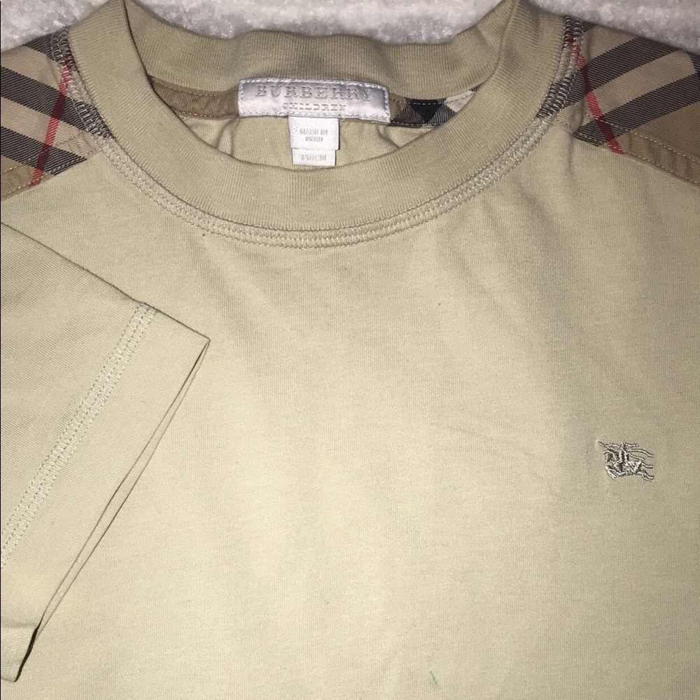 Kids Burberry T-shirt- *please see imperfections